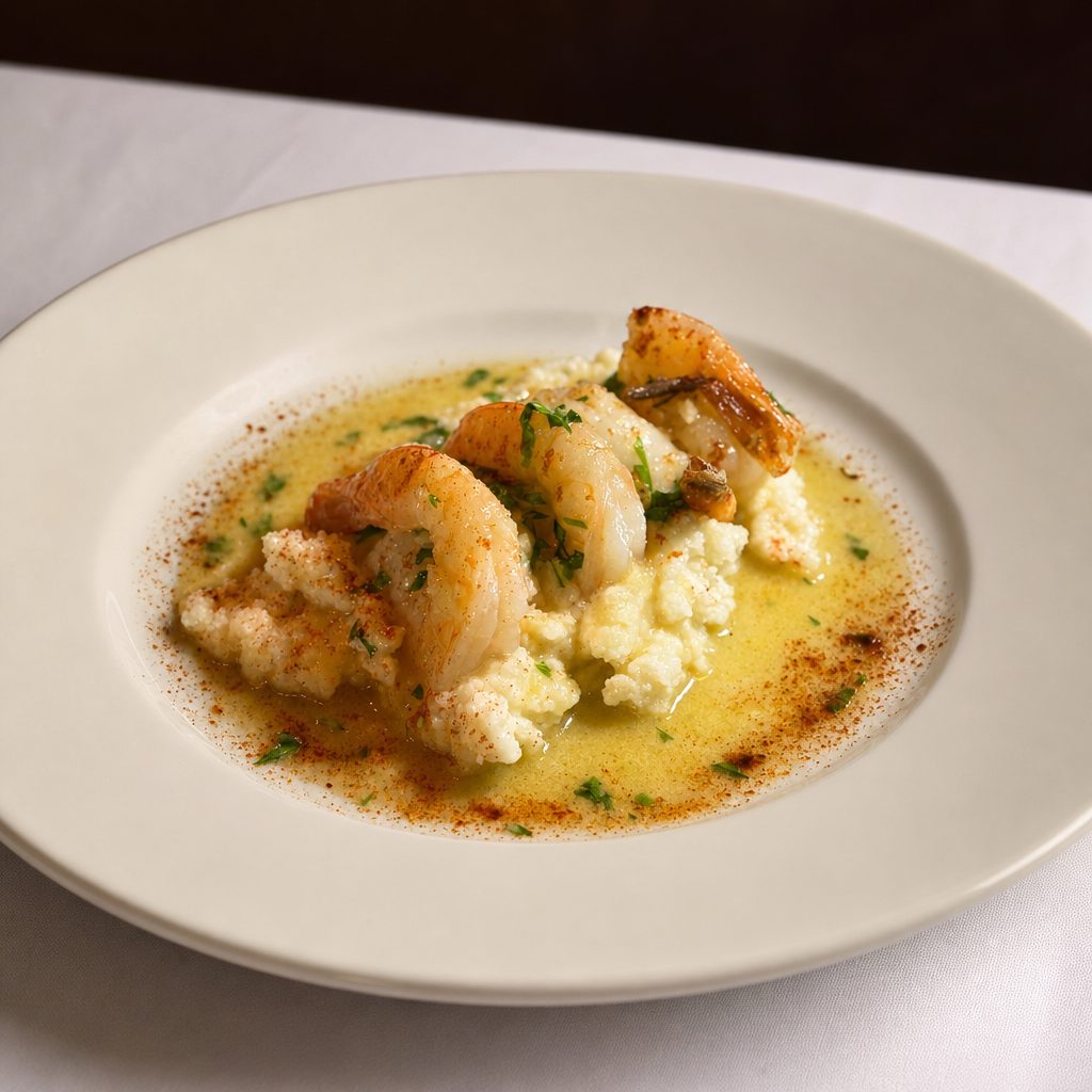 Garlic Shrimp.