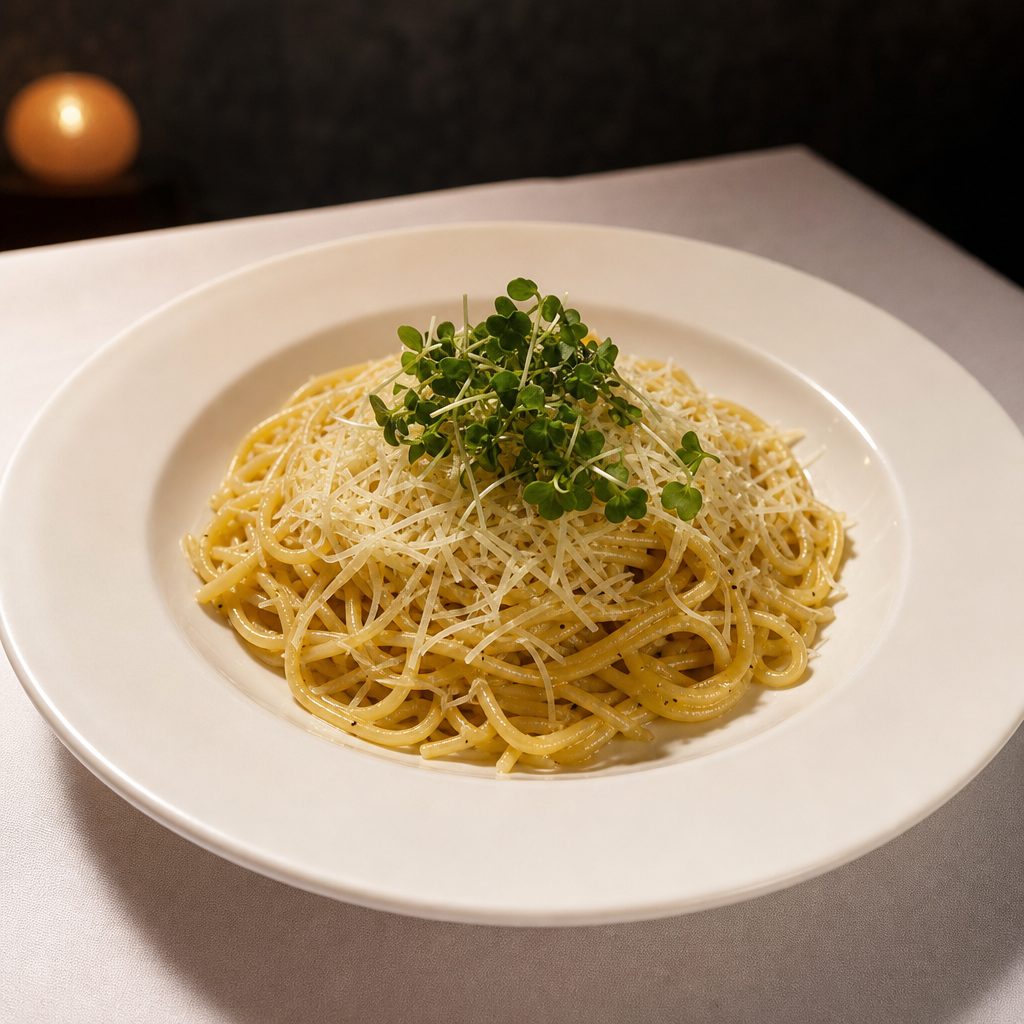 Cacio e Pepe.