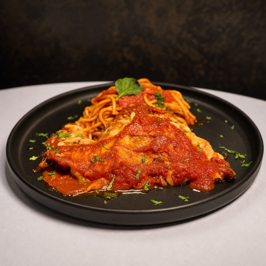 Chicken Parmigiano.