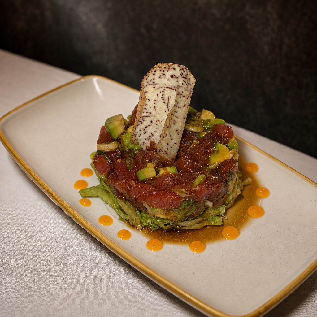 Avocado Tuna Tartare.