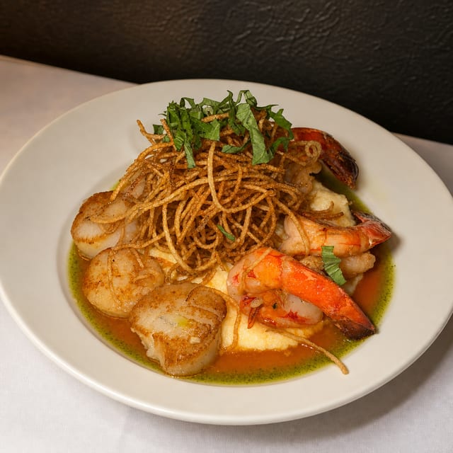 Shrimp & Scallops.