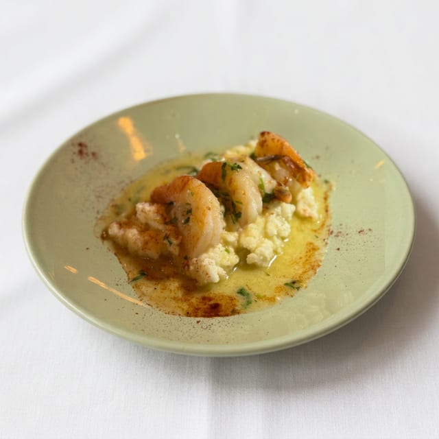 Garlic Shrimp.