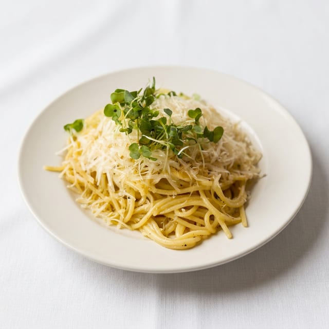 Cacio e Pepe.
