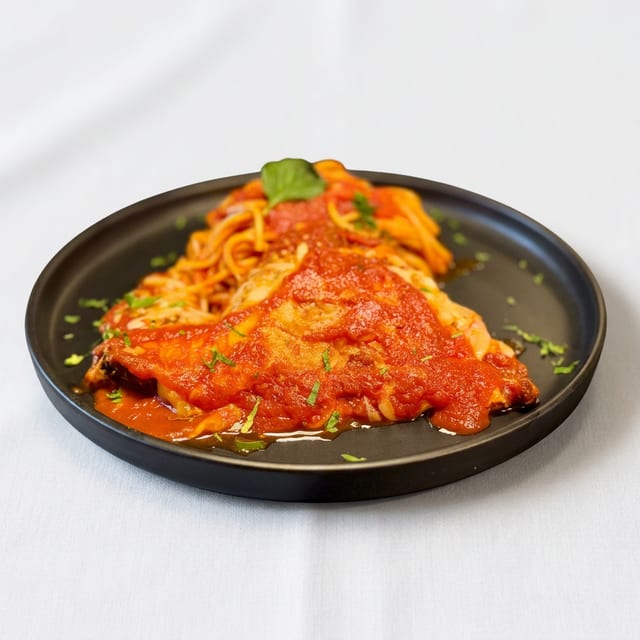 Chicken Parmigiano.